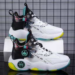 Show details for New casual breathable high top basketball shoes(221656) Picture of New casual breathable high top basketball shoes(221656)